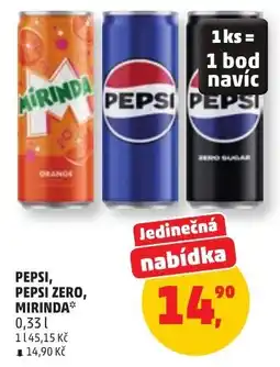 Penny Market Pepsi, pepsi zero, mirinda nabídka