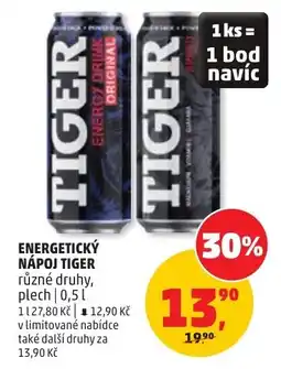 Penny Market Energetický nápoj tiger nabídka