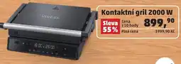 Penny Market Vivess kontaktní gril 2000 w nabídka