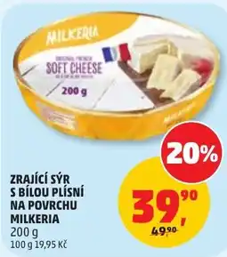 Penny Market Milkeria zrající sýr s bílou plísní na povrchu nabídka
