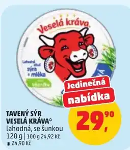 Penny Market Veselá kráva tavený sýr lahodná, se šunkou nabídka
