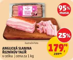 Penny Market Anglická slanina řezníkův talíř nabídka