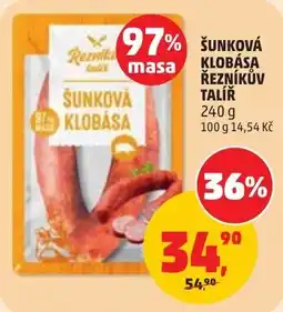 Penny Market Reznikův šunková klobása nabídka