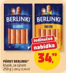 Penny Market Berlinki klasik se sýrem nabídka