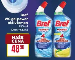 Billa Bref wc gel power aktiv lemon nabídka