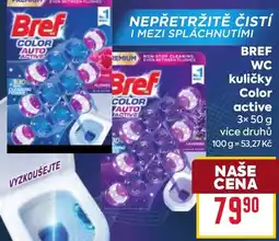 Billa Bref WC kuličky Color active nabídka