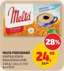 Penny Market Melta porcovaná mletá pražená kávovinová směs nabídka