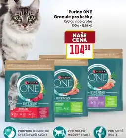 Billa Purina One granule pro kočky nabídka