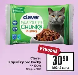 Billa Clever kapsičky pro kočky nabídka