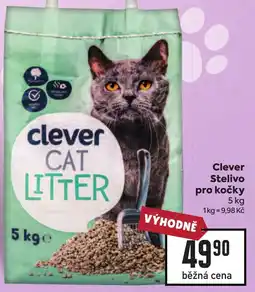 Billa Clever stelivo pro kočky nabídka