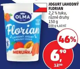 Penny Market Olma lahodný jogurt s housky ovoce meruňka nabídka