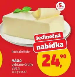 Penny Market Máslo vybrané druhy nabídka
