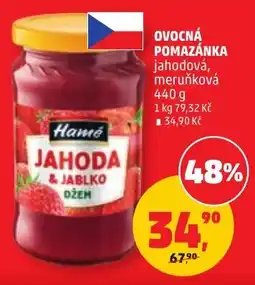 Penny Market Hame ovocná pomazánka jahodová meruňková nabídka