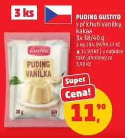 Penny Market Gustilo pudíng vanilkový nabídka