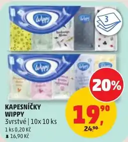 Penny Market Wippy kapesníčky 3vrstvé nabídka
