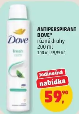 Penny Market Dove antiperspirant nabídka