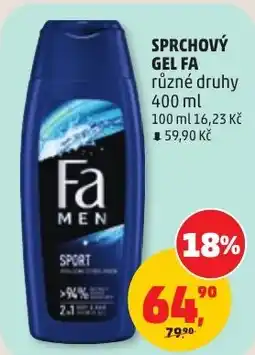 Penny Market Fa Men Sport nabídka
