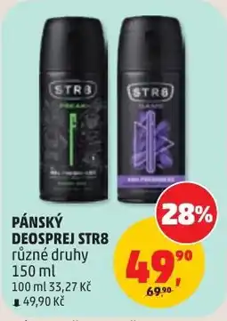 Penny Market Str8 pánský deosprej nabídka