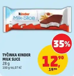 Penny Market Kinder milk slice nabídka