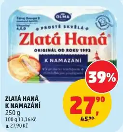 Penny Market Zlatá Haná k namazání nabídka
