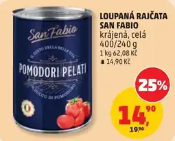 Penny Market San Fabio loupaná rajčata nabídka