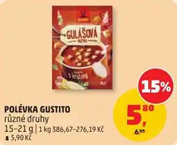 Penny Market Polévka gustito nabídka