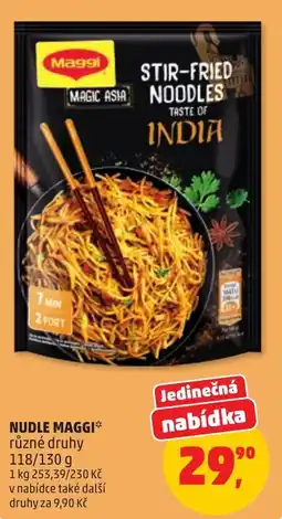 Penny Market Maggi stir-fried noodles taste of india nabídka