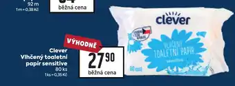 Clever vlhčený toaletní papír sensitive