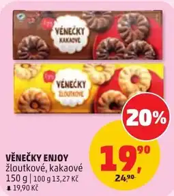 Penny Market Věnečky enjoy žloutkové, kakaové nabídka