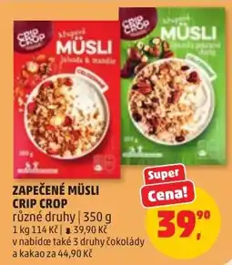 Penny Market Crip Crop Zapečené müsli nabídka