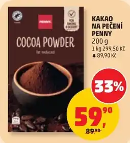 Penny Market Penny kakao na pečení nabídka