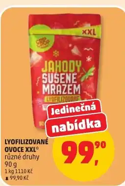 Penny Market Lyofilizované ovoce xxl nabídka
