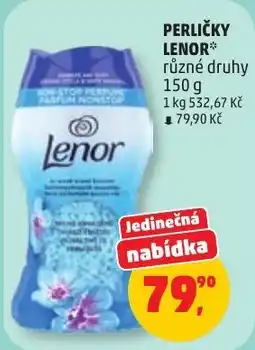 Penny Market Lenor perličky různé druhy nabídka