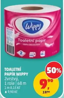 Penny Market Wippy toaletní papír nabídka