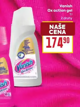 Billa Vanish Ox action gel nabídka