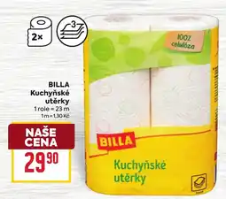 Billa Billa kuchyňské utěrky nabídka