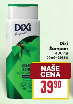 Billa Dixi šampon nabídka