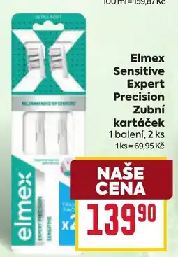 Billa elmex sensitive expert precision zubní kartáček nabídka