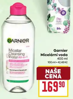 Billa Garnier micelární voda nabídka