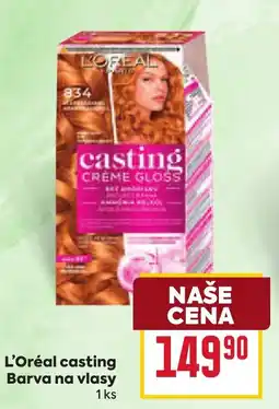 Billa L'Oréal casting Barva na vlasy nabídka