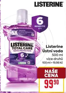 Billa Listerine ústní voda nabídka