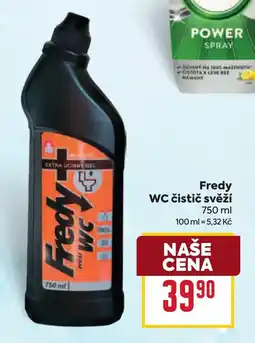 Billa Fredy WC čistič svěží nabídka