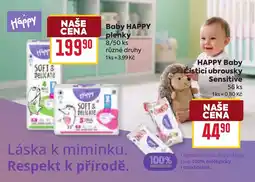 Billa Happy baby plenky nabídka