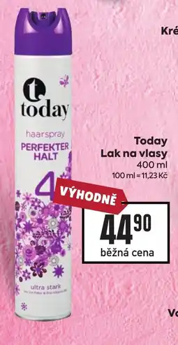 Billa Today lak na vlasy nabídka