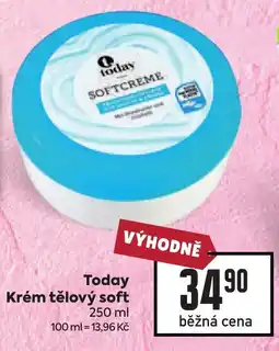 Billa Today krém tělový soft nabídka