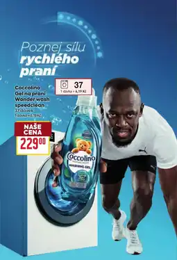 Billa Coccolino gel na praní wonder wash speedclean nabídka