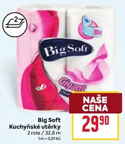 Billa Big Soft kuchyňské utěrky nabídka