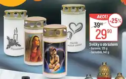 Globus Svíčky s obrázkem nabídka