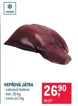 Makro Vepřová játra nabídka