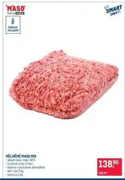 Makro Mělněné maso mix nabídka